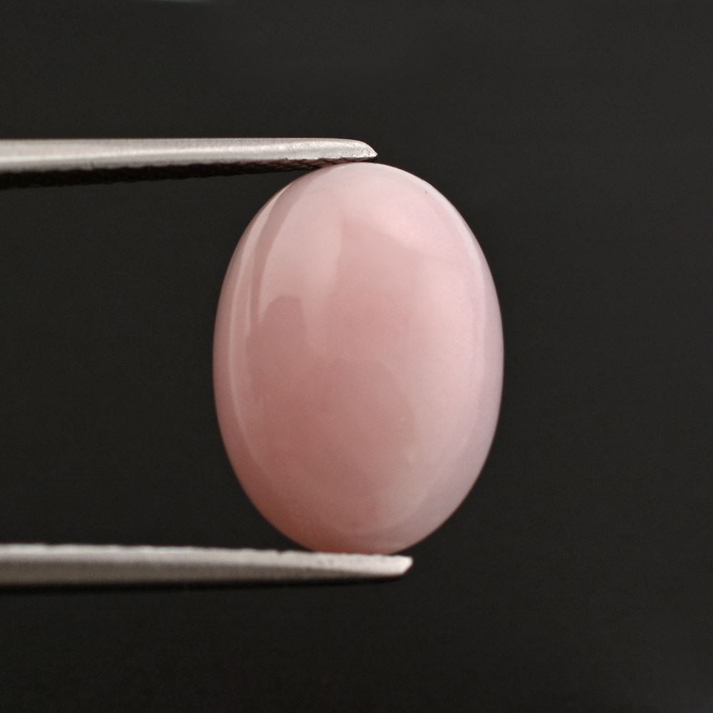 PINK OPAL OVAL CAB 14X10MM 4.14 Cts.