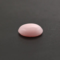 PINK OPAL OVAL CAB (FROSTED BOTTOM) 7.50X6MM 0.79 Cts.