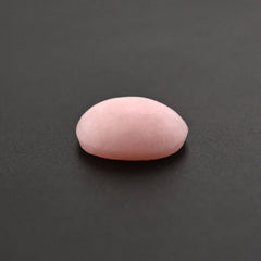 PINK OPAL OVAL CAB (FROSTED BOTTOM) 7.50X6MM 0.82 Cts.