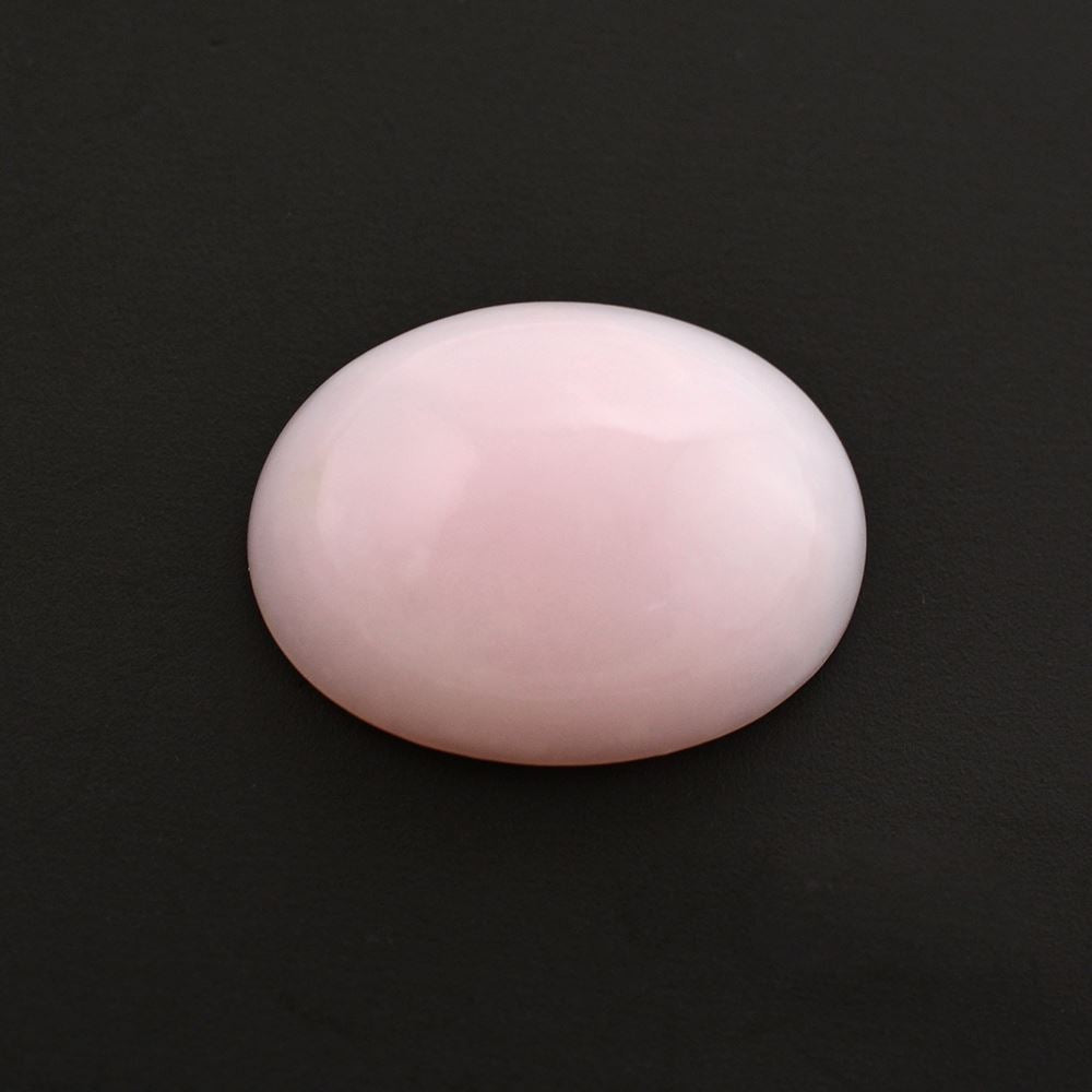 PINK OPAL OVAL CAB 16X12MM 7.76 Cts.