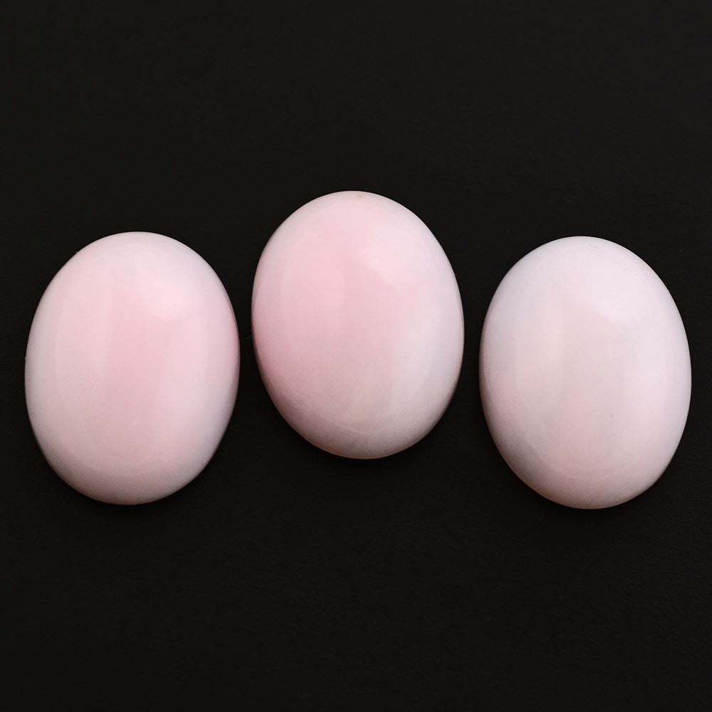 PINK OPAL OVAL CAB 16X12MM 7.76 Cts.