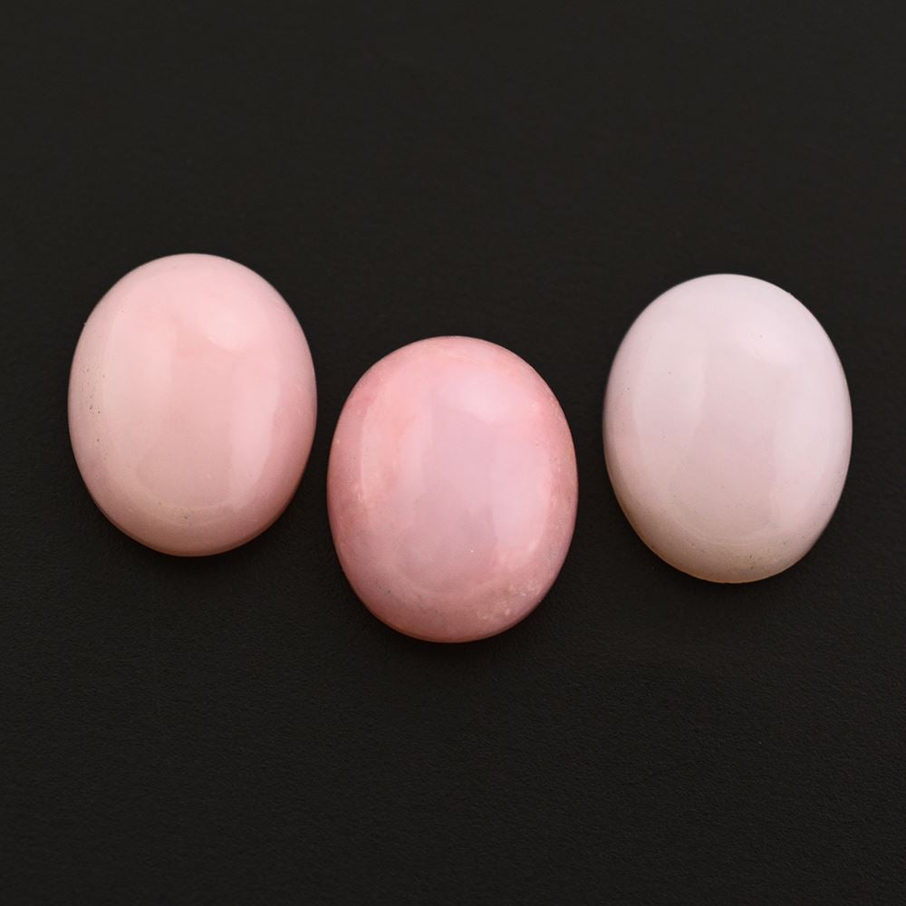 PINK OPAL OVAL CAB 9X7MM 1.60 Cts.