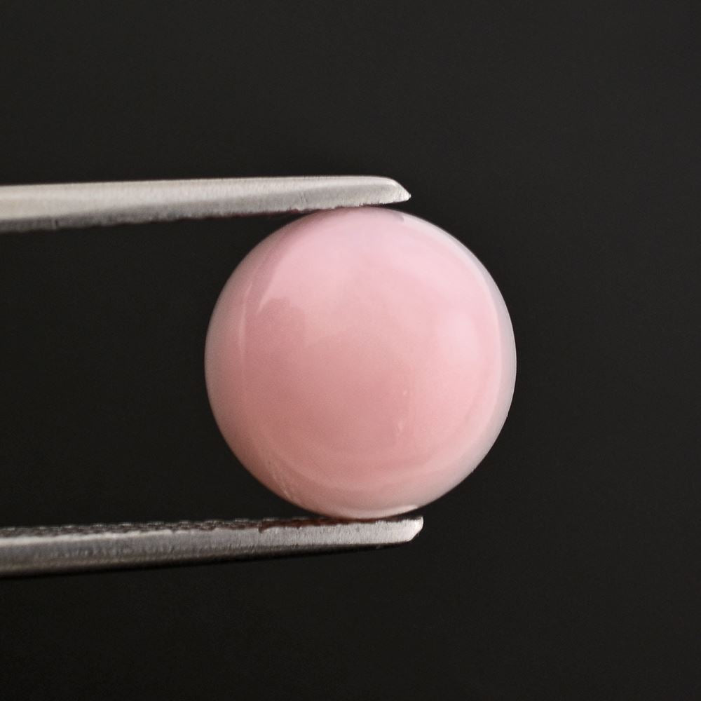 PINK OPAL ROUND CAB 9MM 2.46 Cts.