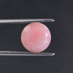 PINK OPAL CUT ROUND 10MM (MEDIUM/SI)  2.71 Cts.