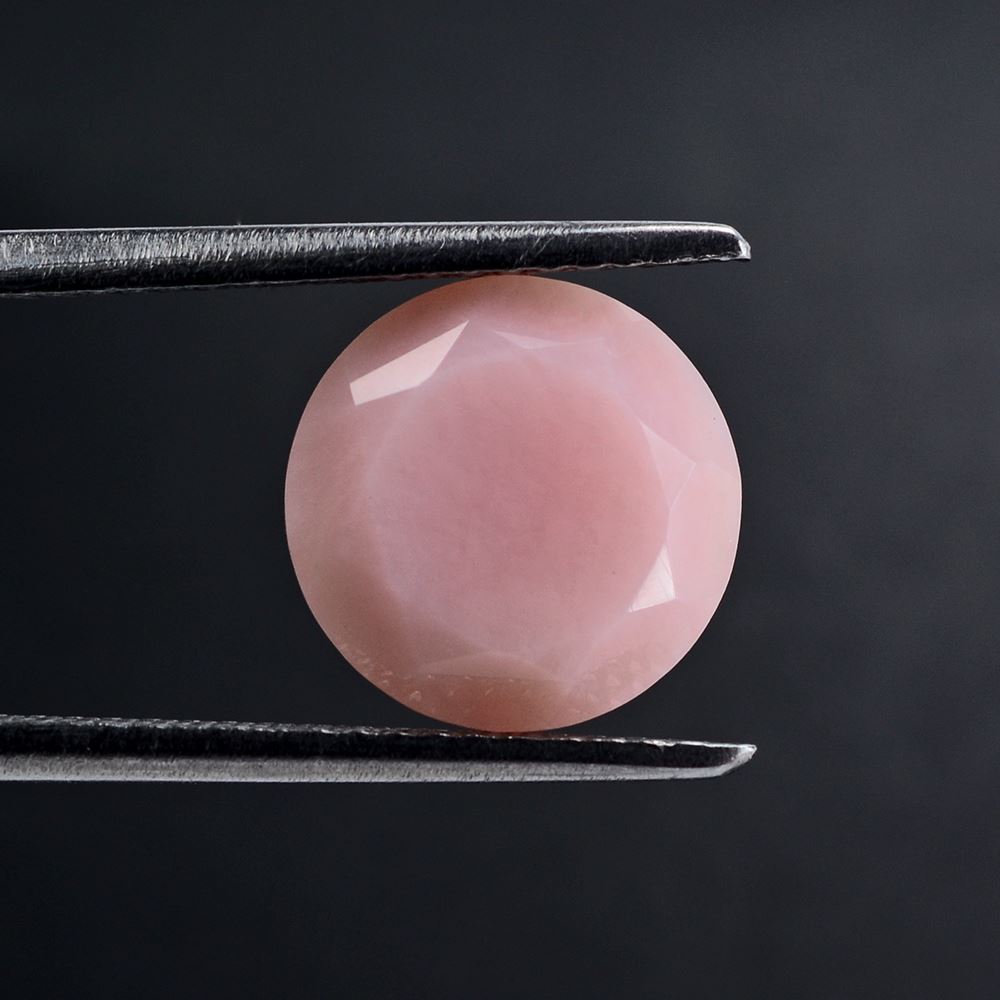 PINK OPAL CUT ROUND 10MM 2.71 Cts.