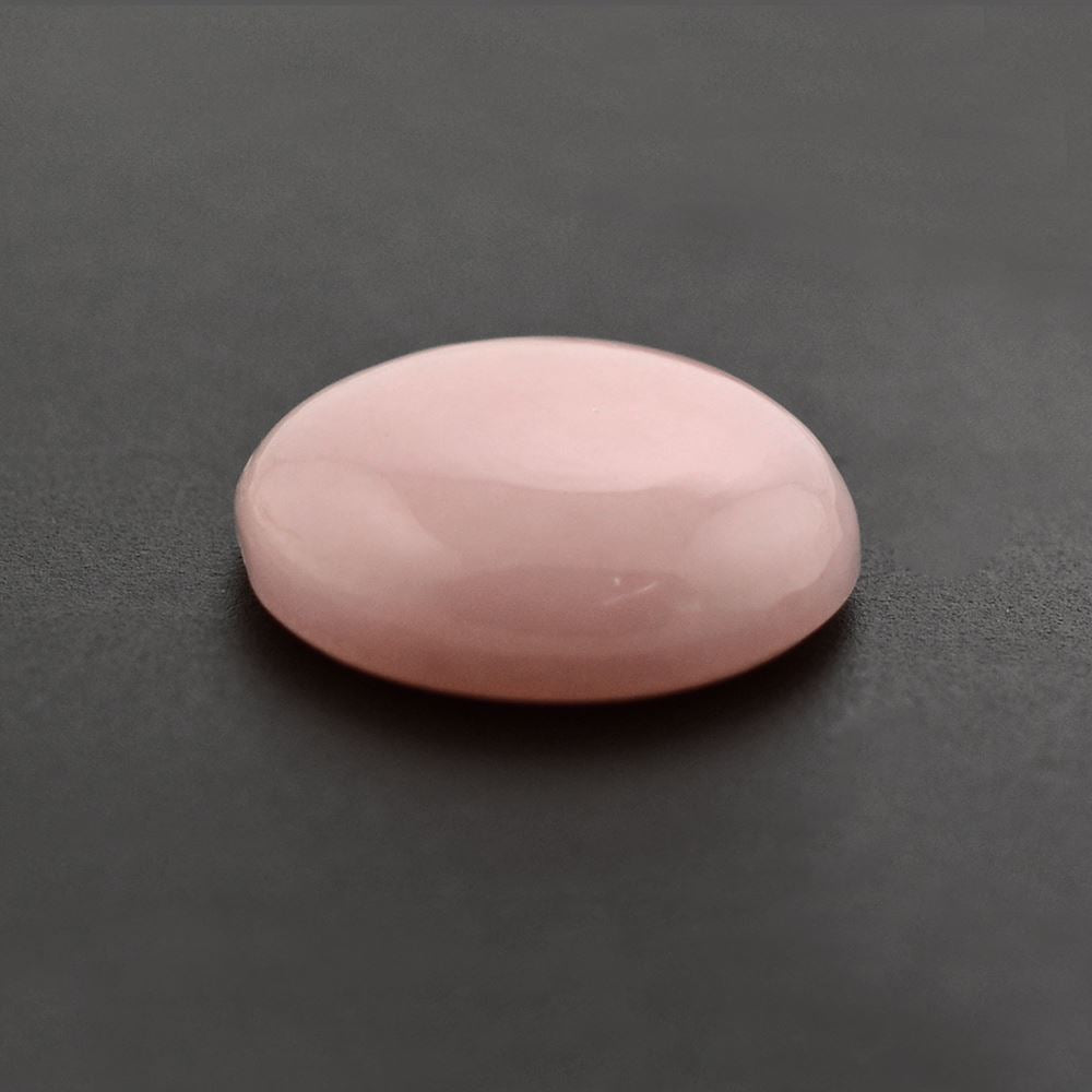 PINK OPAL FLAT ROUND CAB 11MM 2.54 Cts.
