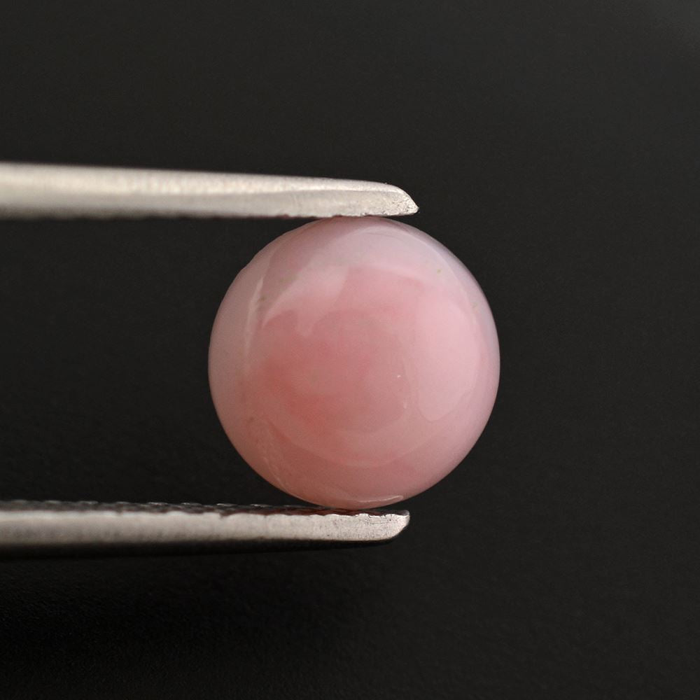 PINK OPAL ROUND CAB 7MM 1.04 Cts.