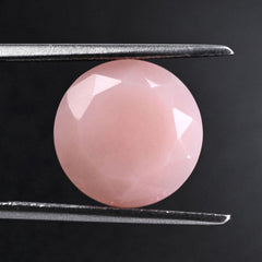 PINK OPAL CUT ROUND 12MM 4.62 Cts.