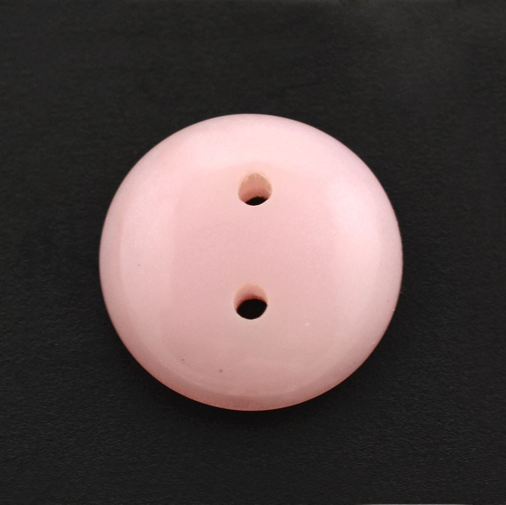 PINK OPAL SHIRT BUTTON ROUND (FULL DRILL) 10MM 2.02 Cts.