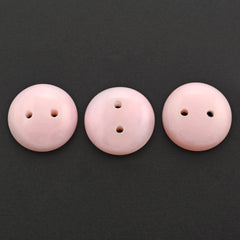 PINK OPAL SHIRT BUTTON ROUND (FULL DRILL) 10MM 2.02 Cts.