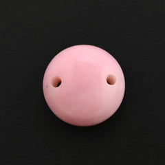 PINK OPAL SHIRT BUTTON ROUND (FULL DRILL) 10MM 3.17 Cts.