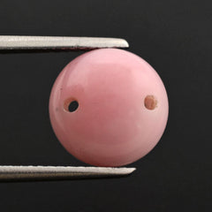 PINK OPAL SHIRT BUTTON ROUND (FULL DRILL) 10MM 3.17 Cts.