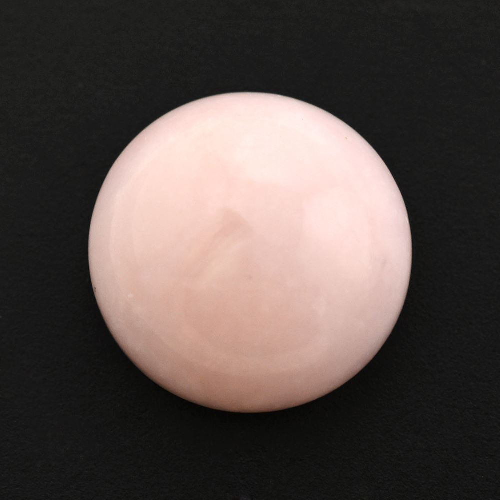 PINK OPAL ROUND CAB 12MM 3.93 Cts.