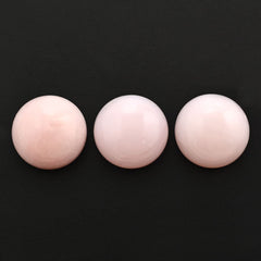 PINK OPAL ROUND CAB 12MM 3.93 Cts.