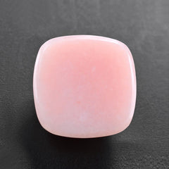 PINK OPAL CHECKER CUSHION CAB 14MM 7.67 Cts.