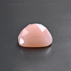 PINK OPAL ROSE CUT CUSHION CAB 10MM 3.18 Cts.