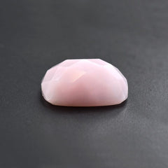 PINK OPAL CHECKER CUSHION CAB 12X10MM 3.63 Cts.