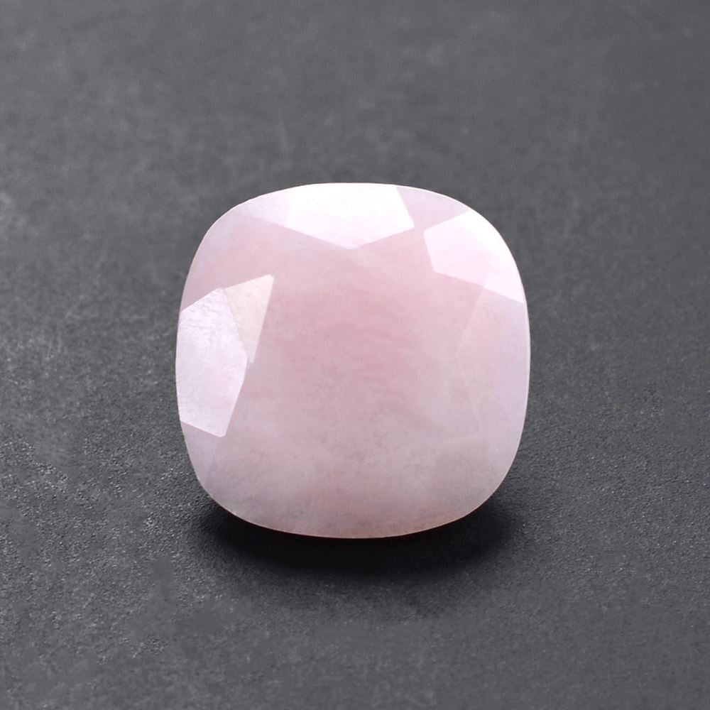 PINK OPAL CUT CUSHION 10MM 3.07 Cts.
