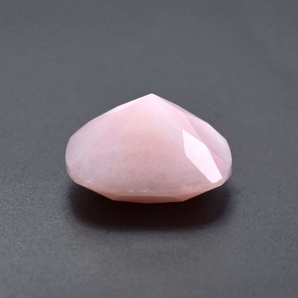 PINK OPAL CUT CUSHION 10MM 3.07 Cts.