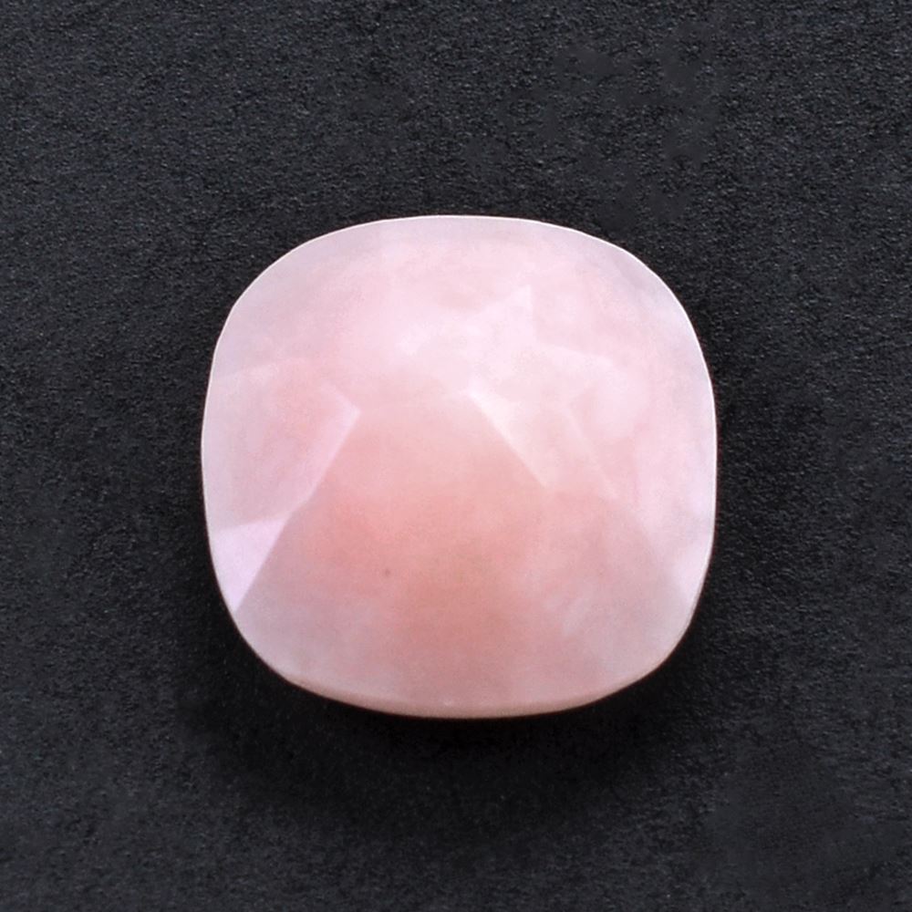PINK OPAL CUT CUSHION 10MM 3.05 Cts.