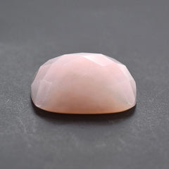 PINK OPAL CHECKER CUSHION CAB 12X10MM 3.56 Cts.
