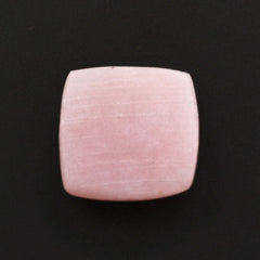 PINK OPAL FLAT CUSHION CAB (FROSTED BOTTOM) 11.50MM 3.52 Cts.
