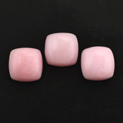 PINK OPAL CUSHION CAB 9MM 2.45 Cts.