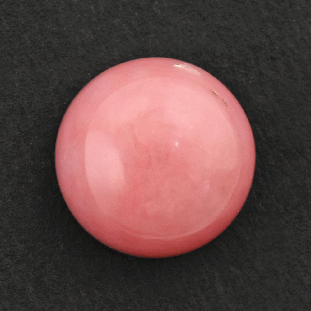 PINK OPAL ROUND CAB 14MM 8.80 Cts.