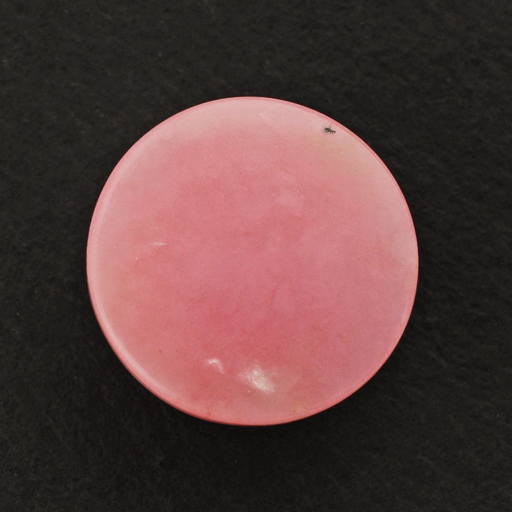 PINK OPAL ROUND CAB 14MM 8.80 Cts.