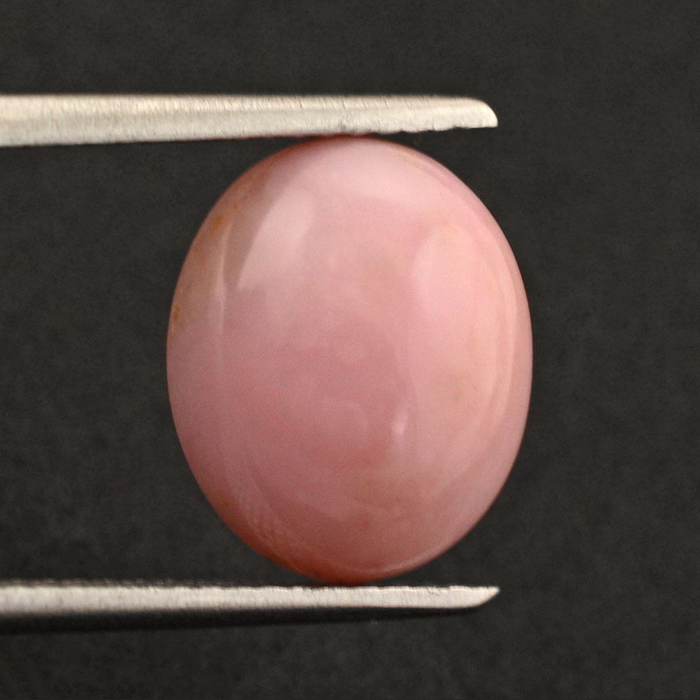 PINK OPAL OVAL CAB 12X10MM 3.68 Cts.