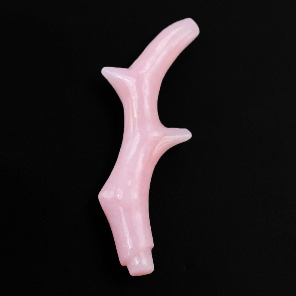 PINK OPAL CORAL BRANCH SHAPE FANCY 30X5MM 5.02 Cts.
