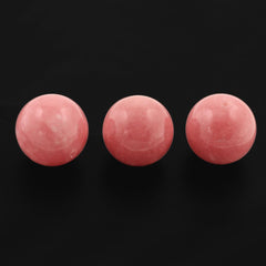 PINK OPAL PLAIN BALLS (FULL DRILL) (DARK) 12MM 10.07 Cts.