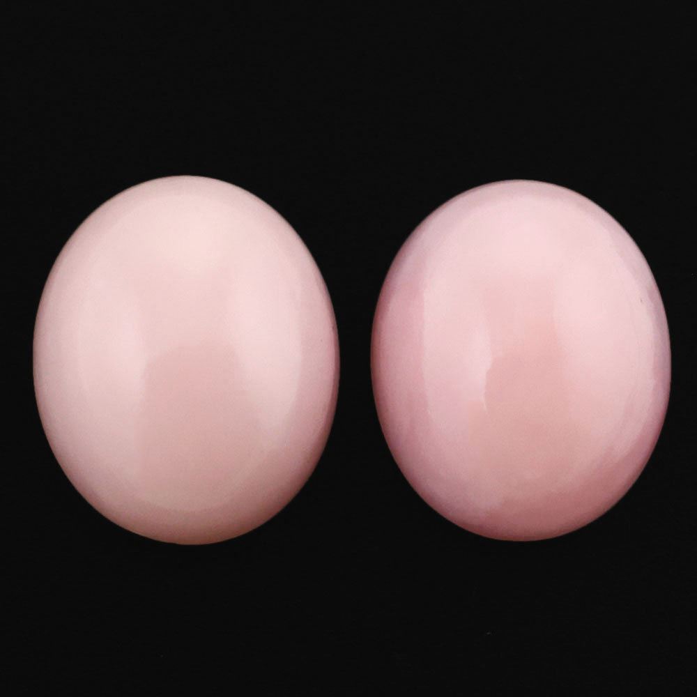 PINK OPAL OVAL CAB 11X9MM 2.85 Cts.