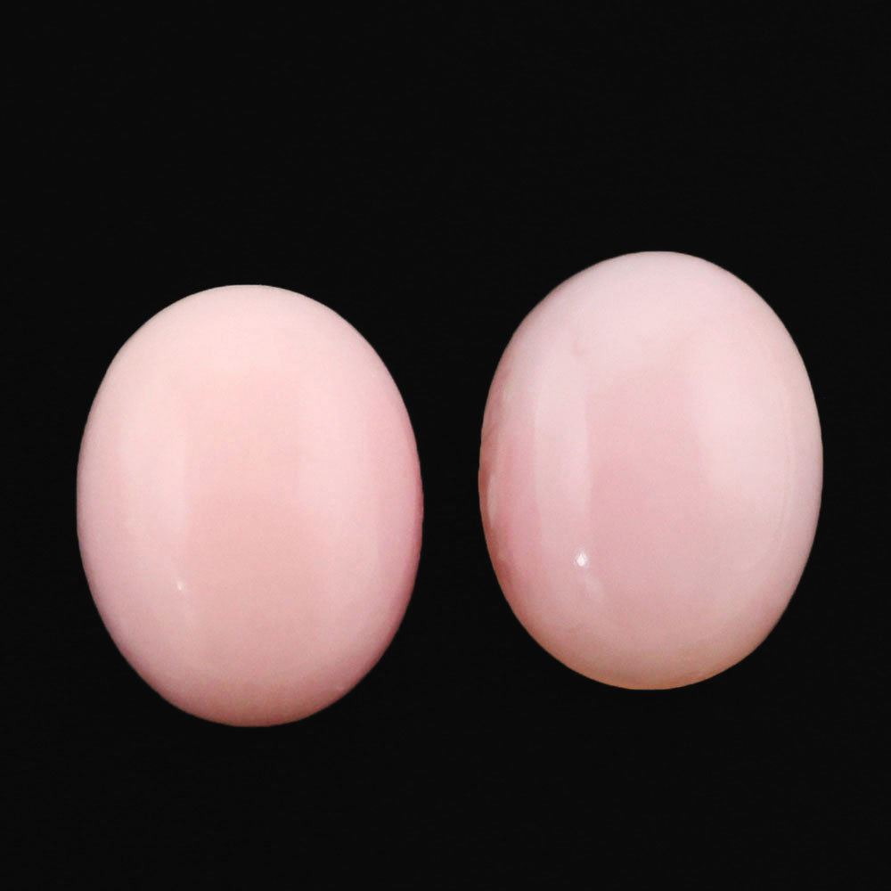 PINK OPAL OVAL CAB 9X7MM 1.39 Cts.