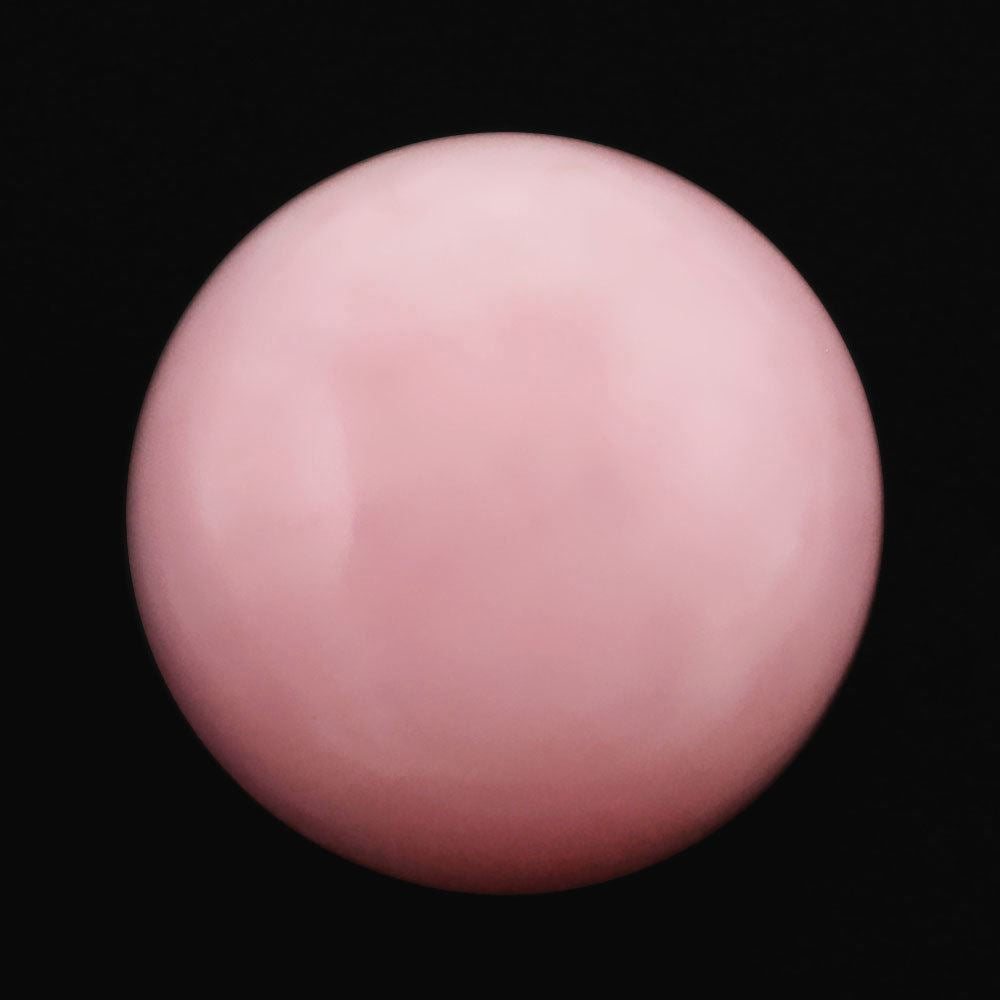 PINK OPAL ROUND CAB 10MM 3.42 Cts.