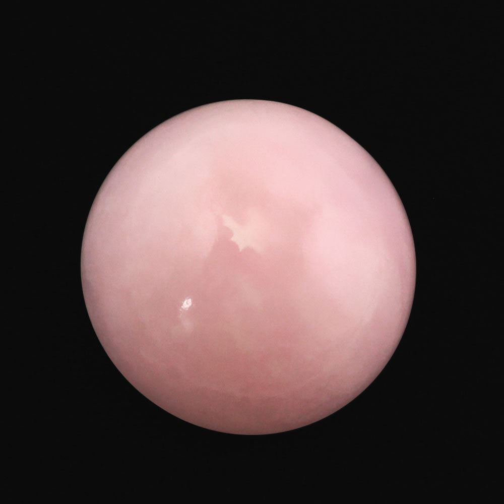 PINK OPAL ROUND CAB 8MM 1.58 Cts.