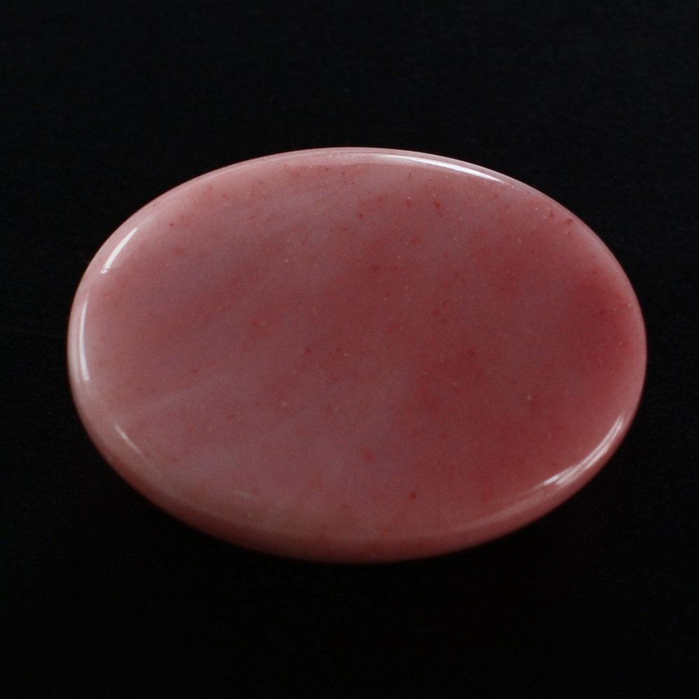 PINK OPAL (AMERICAN) OVAL CAB 16X12MM 6.48 Cts.