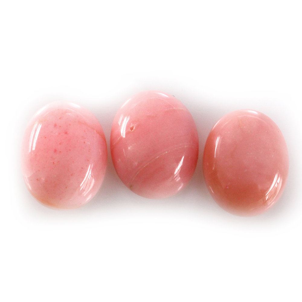 PINK OPAL (AMERICAN) OVAL CAB 9X7MM 1.31 Cts.