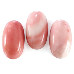 PINK OPAL (AMERICAN) OVAL CAB 24X14MM 16.98 Cts.
