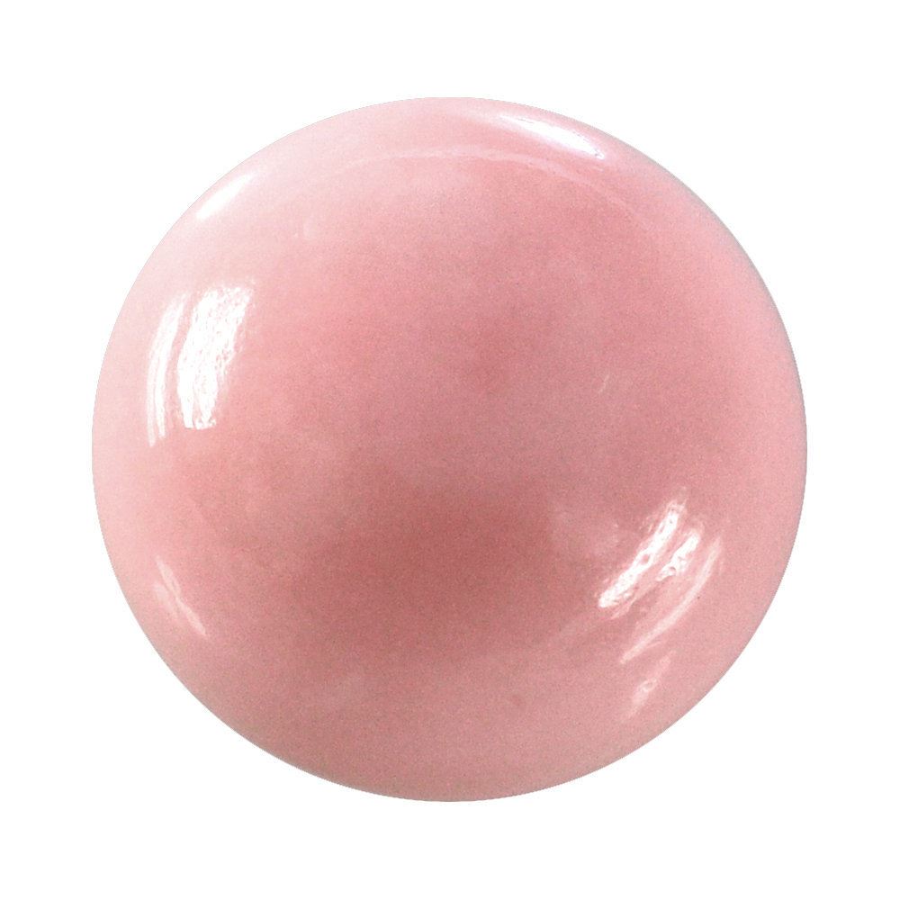 PINK OPAL (AMERICAN) ROUND CAB 12MM 5.30 Cts.