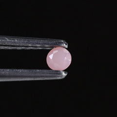 PINK OPAL CUT ROUND 3MM 0.08 Cts.