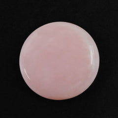 PINK OPAL ROUND CAB (LITE)  (SI) 11MM 2.31 Cts.