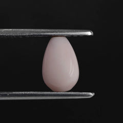 PINK OPAL PLAIN DROPS (LITE) (SI) (HALF DRILL 0.60MM) 9X6MM 1.76 Cts.