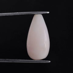 PINK OPAL PLAIN DROPS (LITE) (SI) (HALF DRILL 1.10MM) 20X10MM 10.90 Cts.
