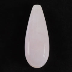 PINK OPAL PLAIN DROPS (LITE)  (HALF DRILL 1MM) 18X7MM 4.69 Cts.