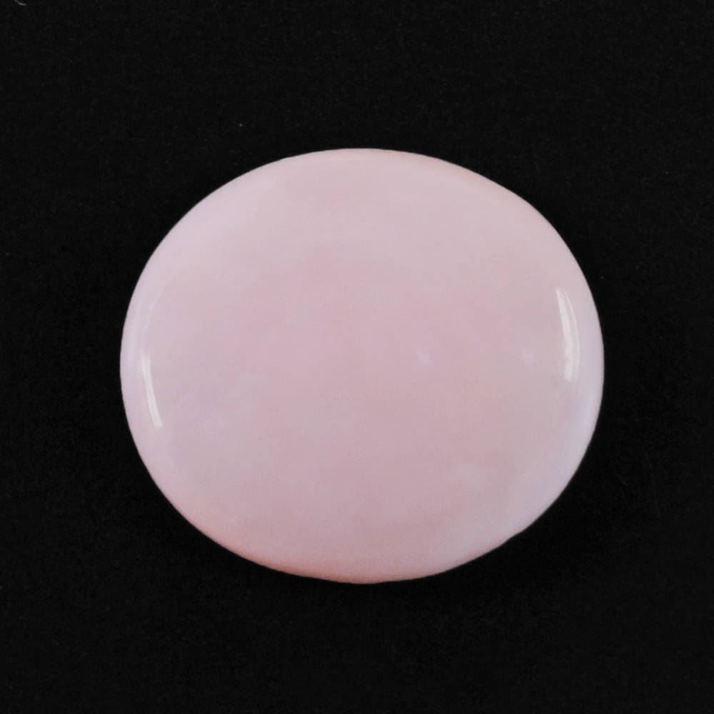 PINK OPAL OVAL CAB (LITE) (SI) 11X10MM 2.36 Cts.