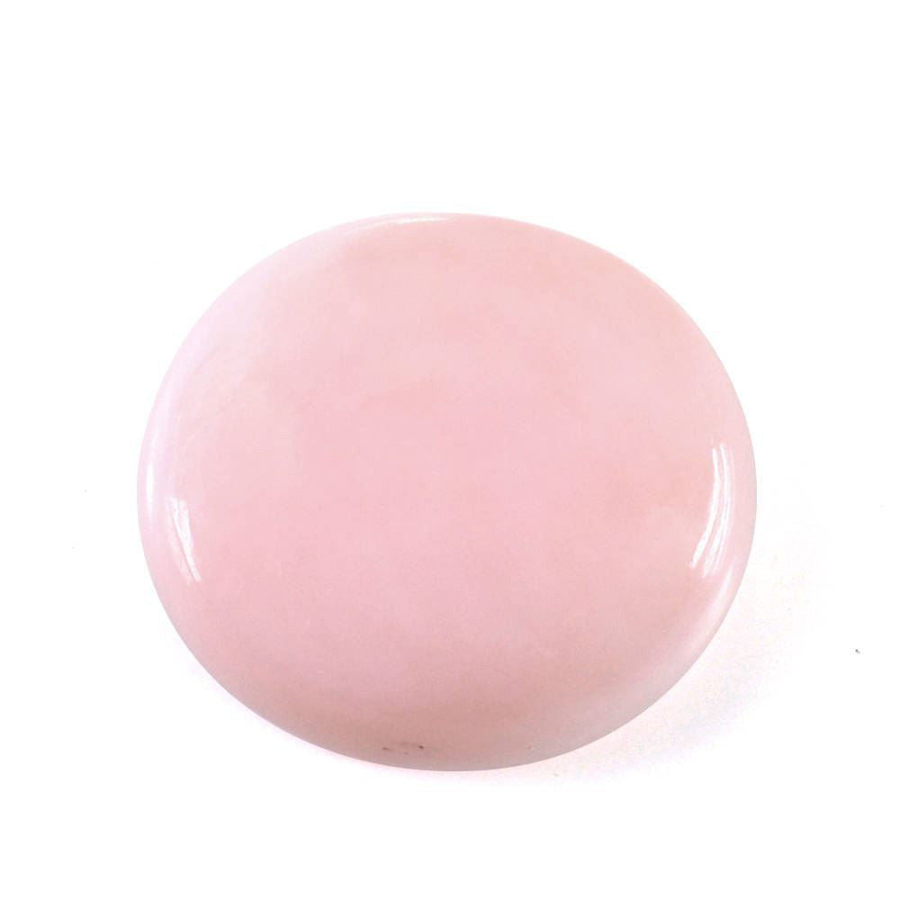 PINK OPAL OVAL CAB (LITE) (SI) 11X10MM 2.36 Cts.