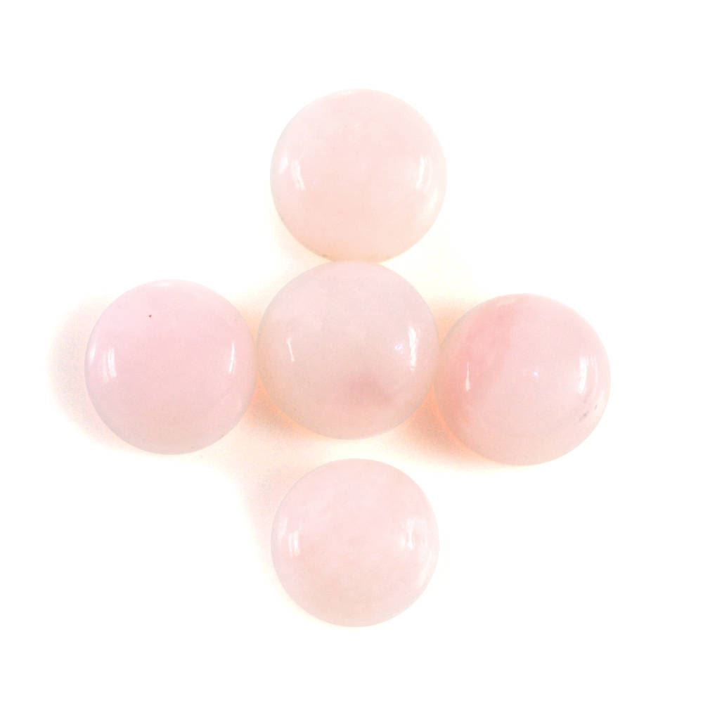 PINK OPAL ROUND CAB (LITE) (SI) 3.50MM 0.18 Cts.
