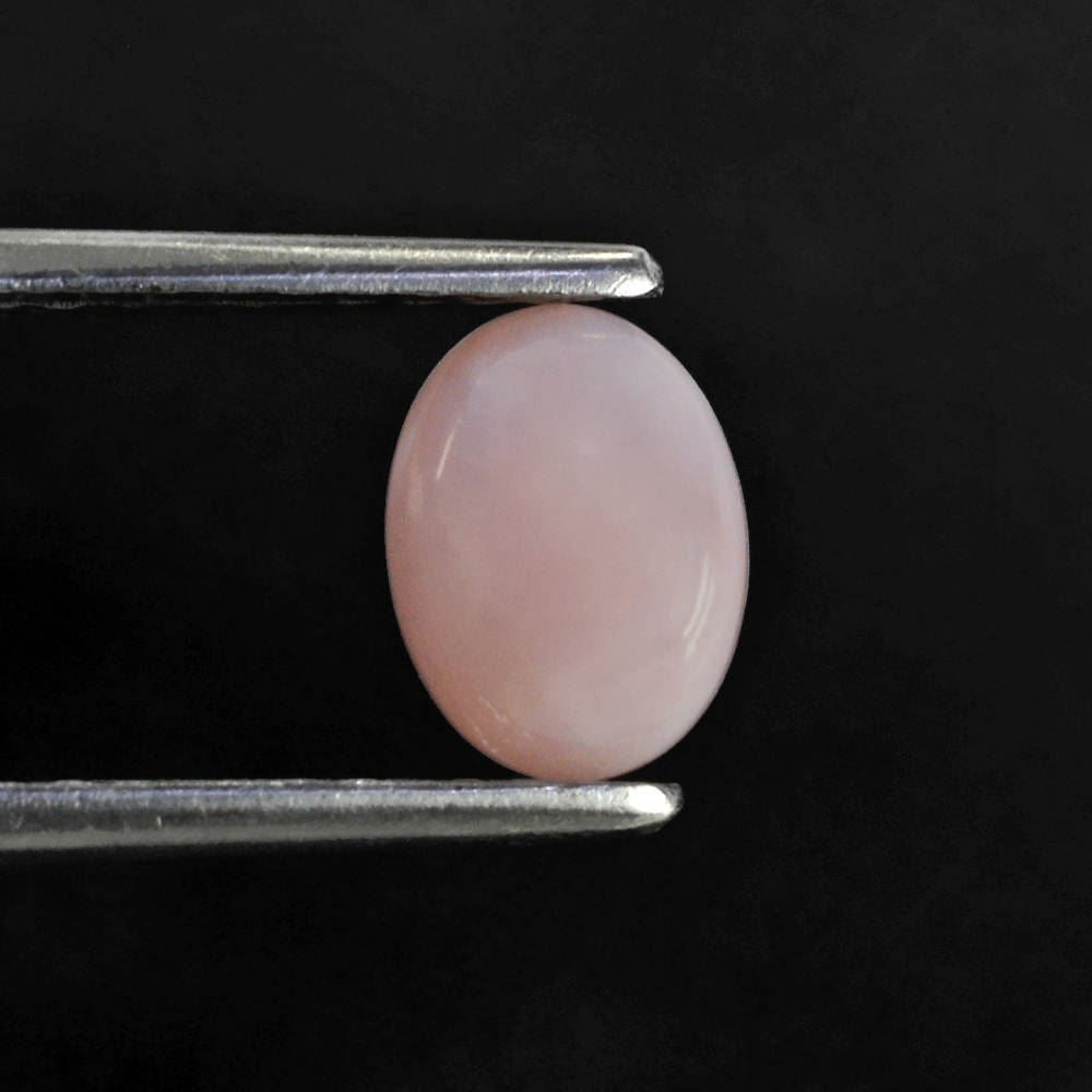 PINK OPAL OVAL CAB (LITE) (SI) 8X6MM 1.03 Cts.