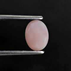PINK OPAL OVAL CAB (LITE) (SI) 8X6MM 1.03 Cts.